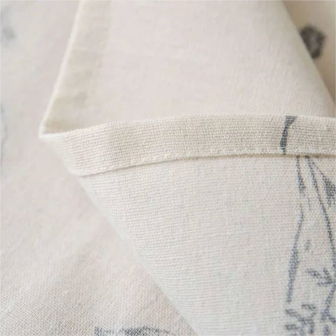 Blockprint Cotton Ins French Tischdecke Farmhouse Nappe Pastoral Mantel Linen Coral Table Cloths Toile De Jouy Tablecloth