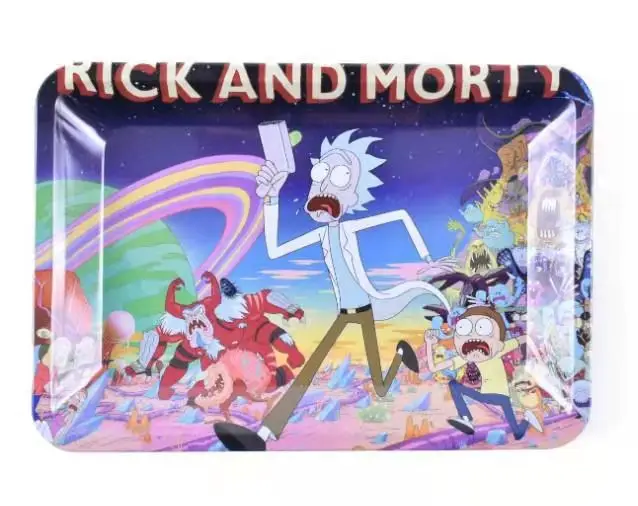 Metal Cigarette  Rolling Tray American Rolling Tray with customized logo and different size