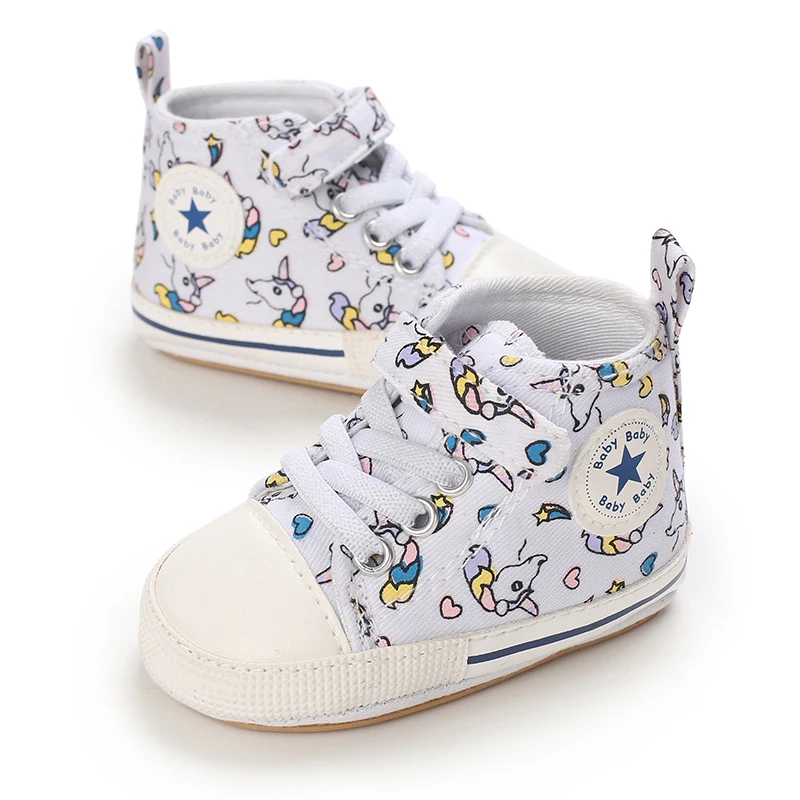 Valen Sina 0-1 year old boys and girls single shoes spring and autumn soft rubber soles new baby shoes casual walking shoes
