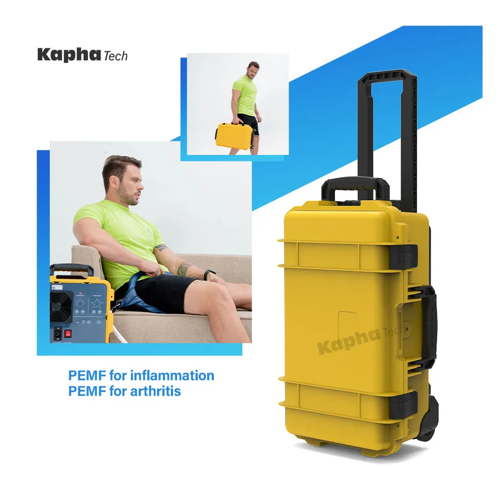 Kaphatech Portable Pemf Device For Acute Pain And Injury PMST LOOP Body Pain Relief Physical Therapy Equipment
