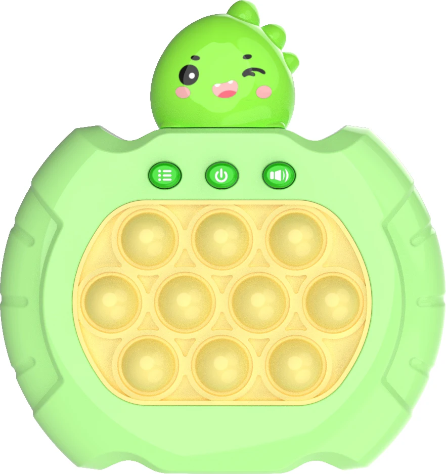 AA Free Sample Educational Light Up Toys Quick Push Game Console Electronic Pop Electronic Quick Push Game Toy Fidget Toys Kids