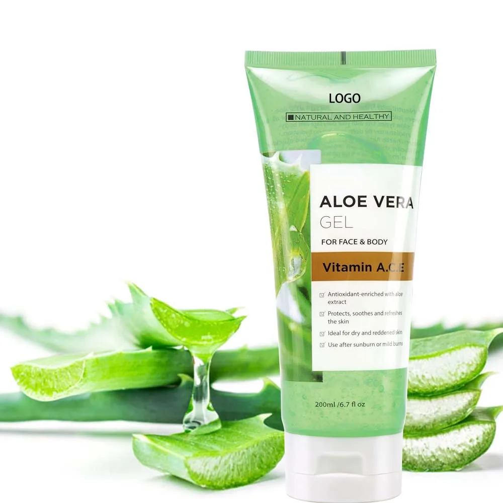 Private Label Repair Skin Moisture Soothing Whitening Cream Aloe Vera Gel