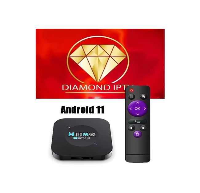 H96 Max M5 IPTV box 8K 16K Diamond для нидерландского Android TV Box 4K 3D 2G/16G приставка от Google Play Media Player