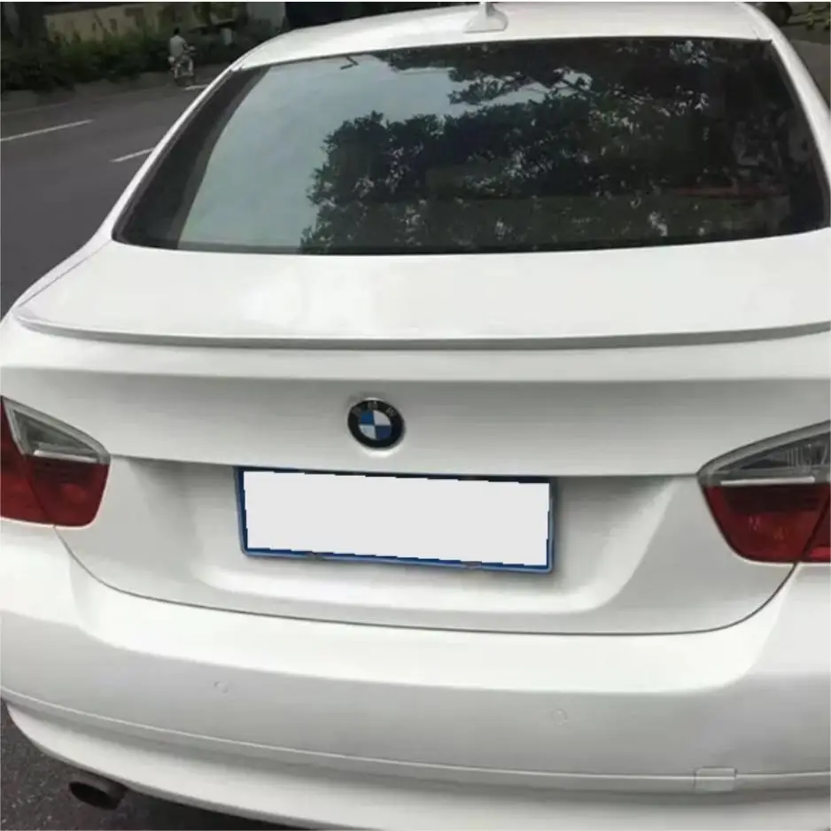 For BMW E90 M3 Style spoiler high quality ABS rear tail trunk wing spoiler for 3 series E90 2005-2011