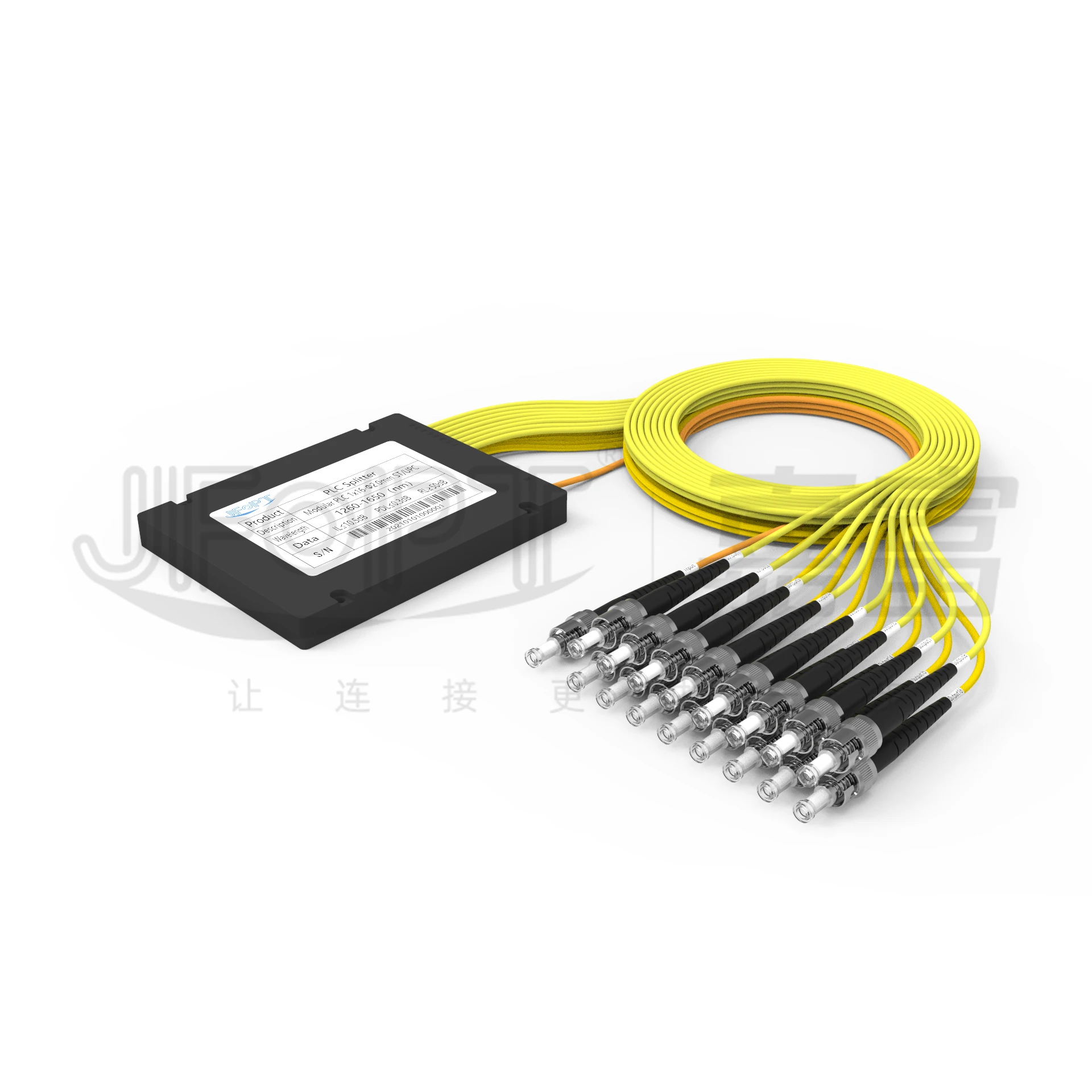  Оптовая продажа с завода высококачественный оптический сплиттер 1x16 PLC ABS Тип 2 0/3 0 мм диаметр волоконно-оптический низким уровнем