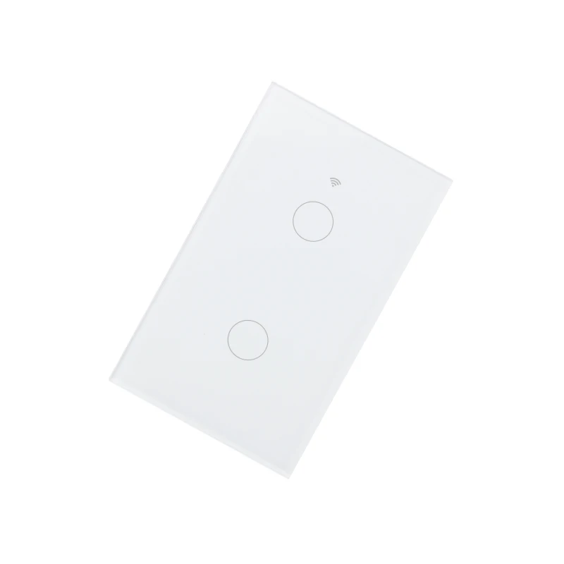 2 gang US standard smart light switch wifi remote control support tuya