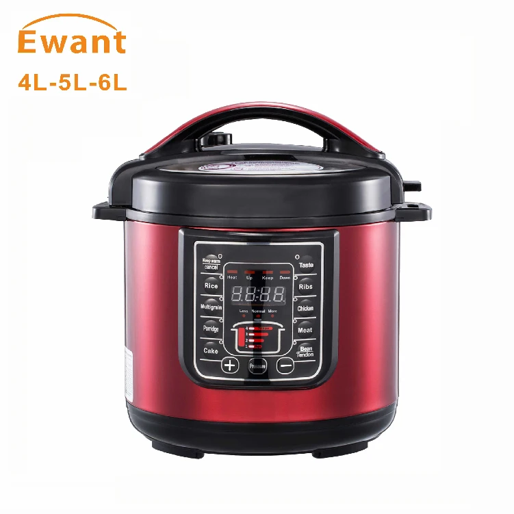 Ewant 4L 5L 6L 800W 70KPA Chinese electric Rice cookers multifunction stainless steel fast pot electric pressure cooker