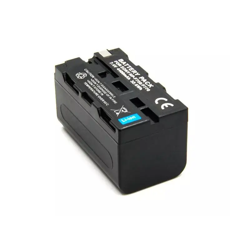 Mamen NP-F750 Camcorder Li-ion Battery Large Capacity 4400mAh 7.4V Rechargeable NP-F Battery Pack For Camera