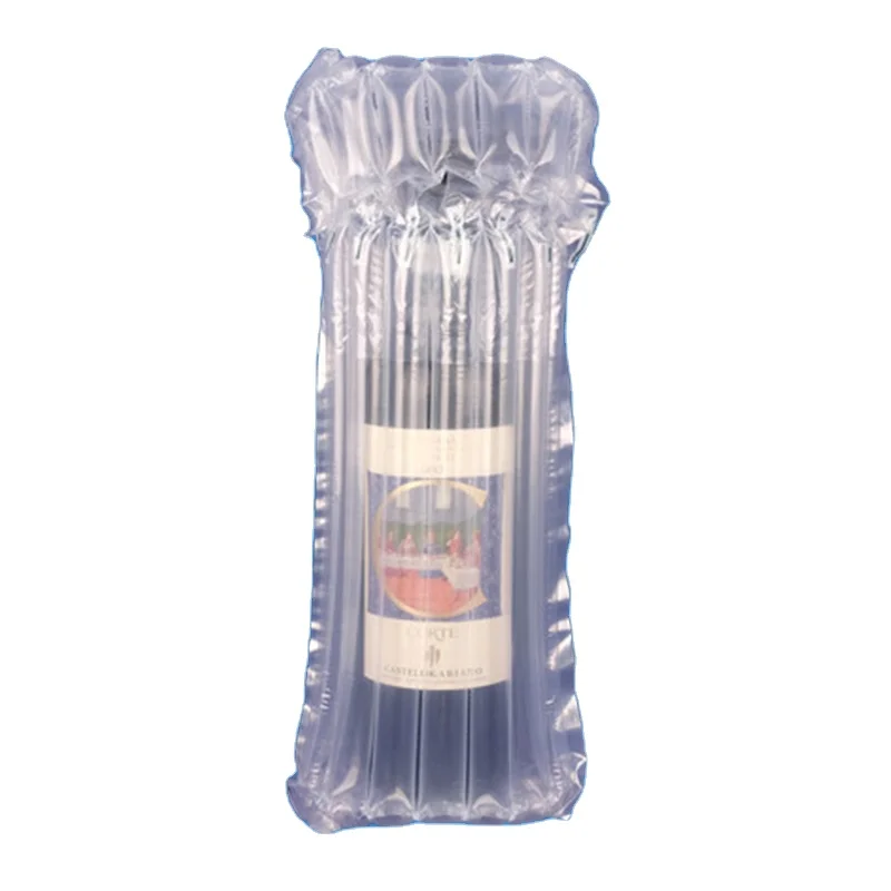 Shock Resistance Inflatable Wine Bottle Protector Air Cushion Column Bag Packaging