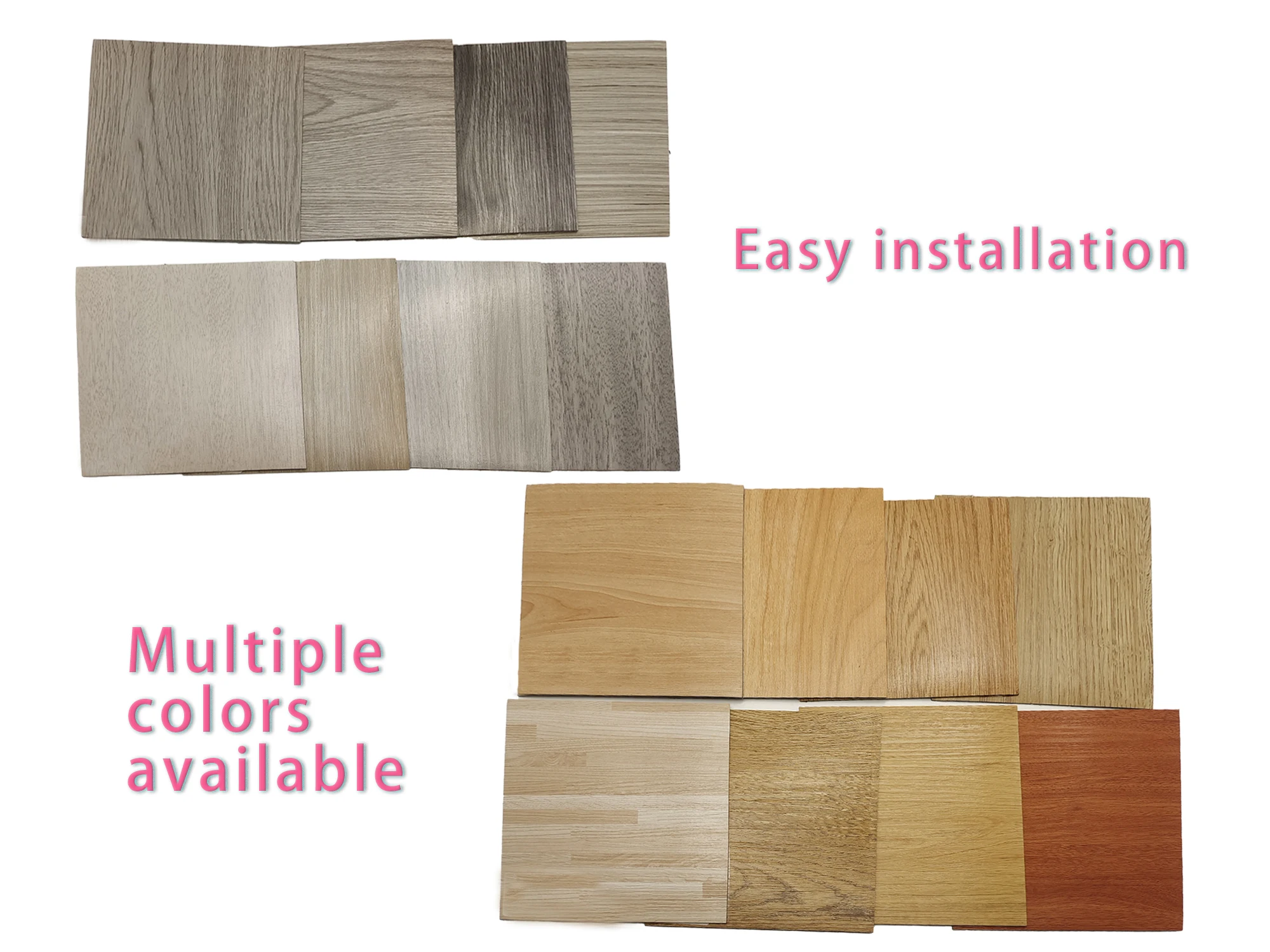 PVC Floor tiles Office/Hospital/Apartment flooring waterproof with Self-adhesive backing