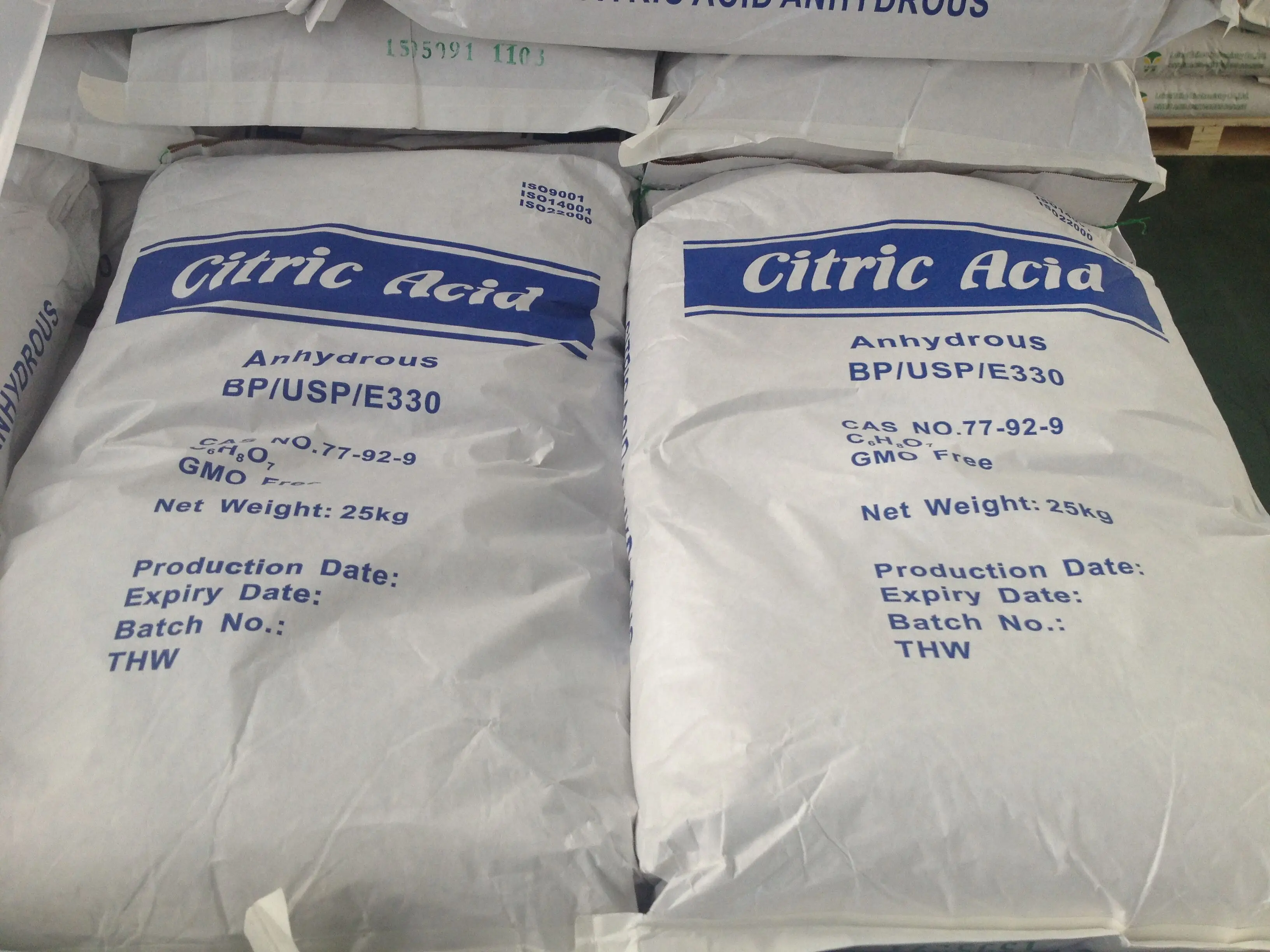 Food grade Citric acid, factory supply Citric Acid Anhydrous