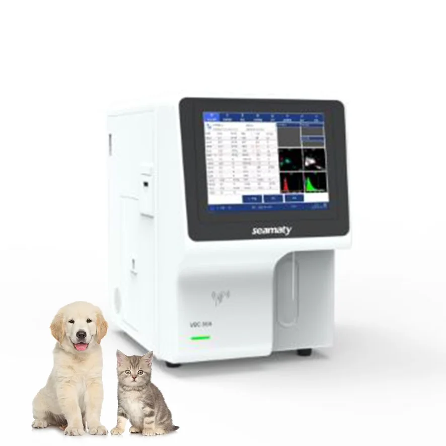 Seamaty VBC50A Multi-function Fully Automated Hematology Analyzer Veterinary Medical Equipment Chemical Blood Tester