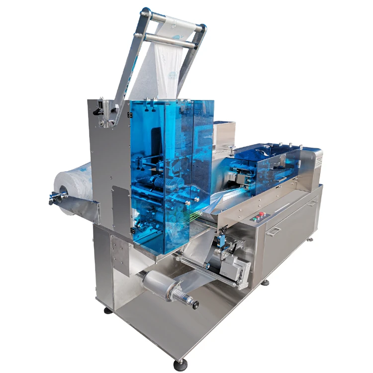 customizable folding size Portable small package wet toilet paper  making machine