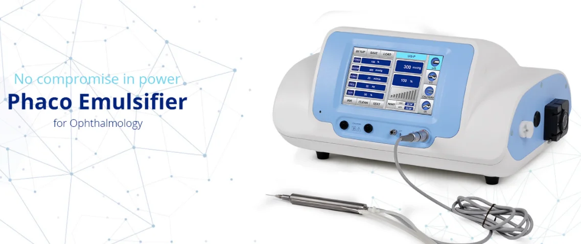 China Optical Stable Performance Ophthalmic Equipment Products Ultrasonic Phacoemulsifier Eye Phaco Machine For Ophthalmology