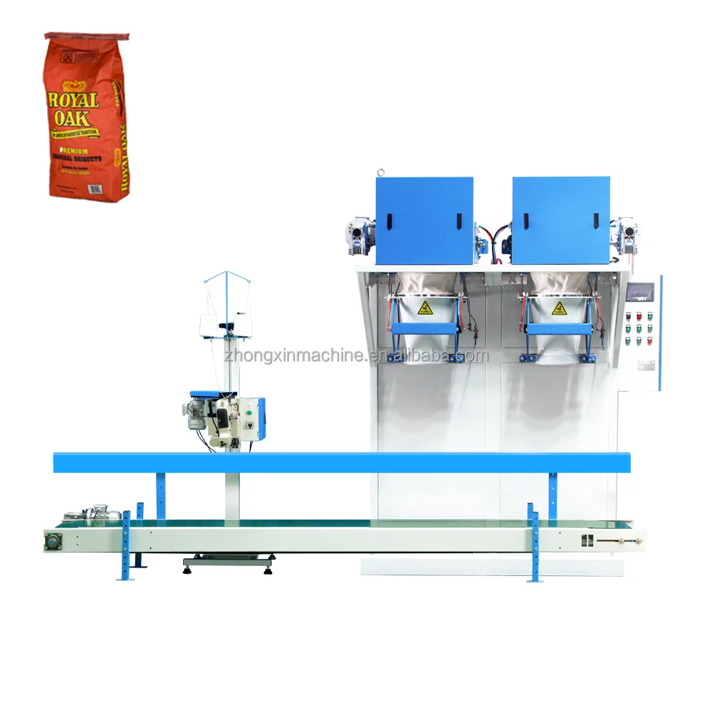 5kg 10kg 20kg 30kg 40kg 50kg Automatic Charcoal Belt Packaging Machine