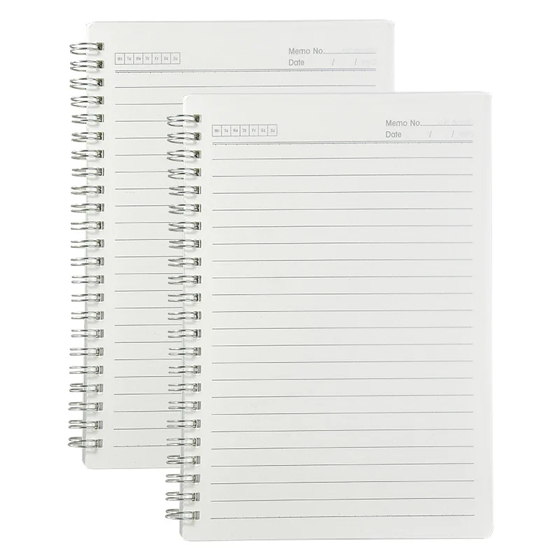 Custom A5 a6 Office Business Subject Diary Spiral Book Journal Spiral Ruled Notebook Lined Travel Writing Notebooks Journal