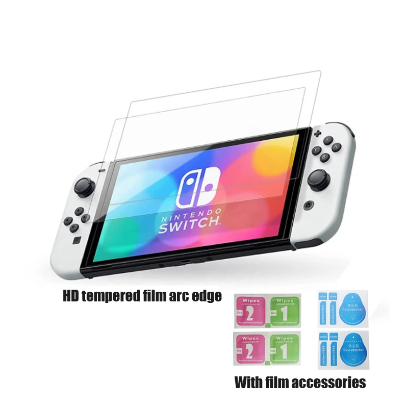 19 In 1 case sets nintendo switch oled accessories,model console accessories tempered glass for nintendo switch oled