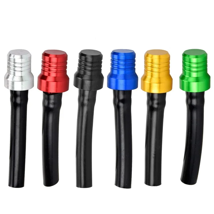 Breather Hose Gas air cap Fuel oil Tank Cap Vent Hose Tube CNC Universal For ATV Quad  Pit Dirt Bike Motorcycle Aluminum Fuel