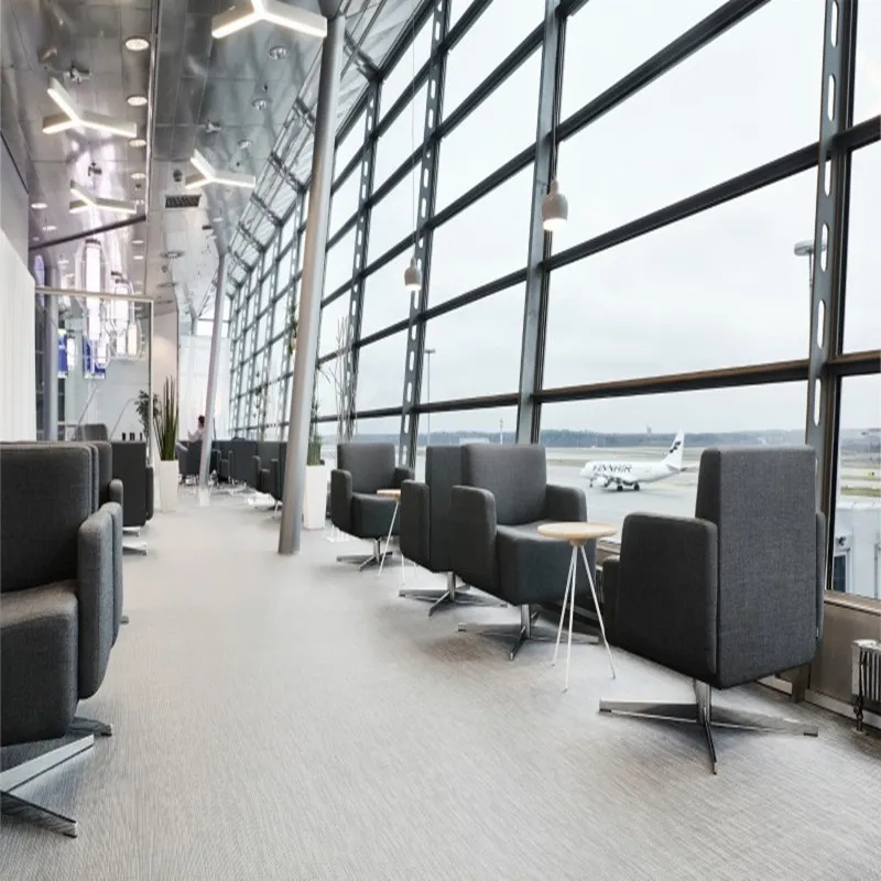 Waterproof  Bolon Pvc Woven Vinyl Flooring For Hotel