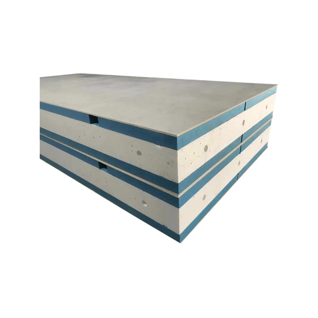 Decorative Eps/Xps/Pu Fiber Cement Board Sandwich Panel For Mgo Sip Panel House