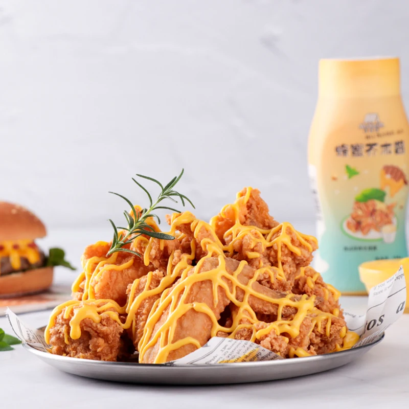 Mckieht Famous 350g Honey Mustard  Flavor Sauce Food Supplier Spring Roll Sauce Korean BBQ Sauce