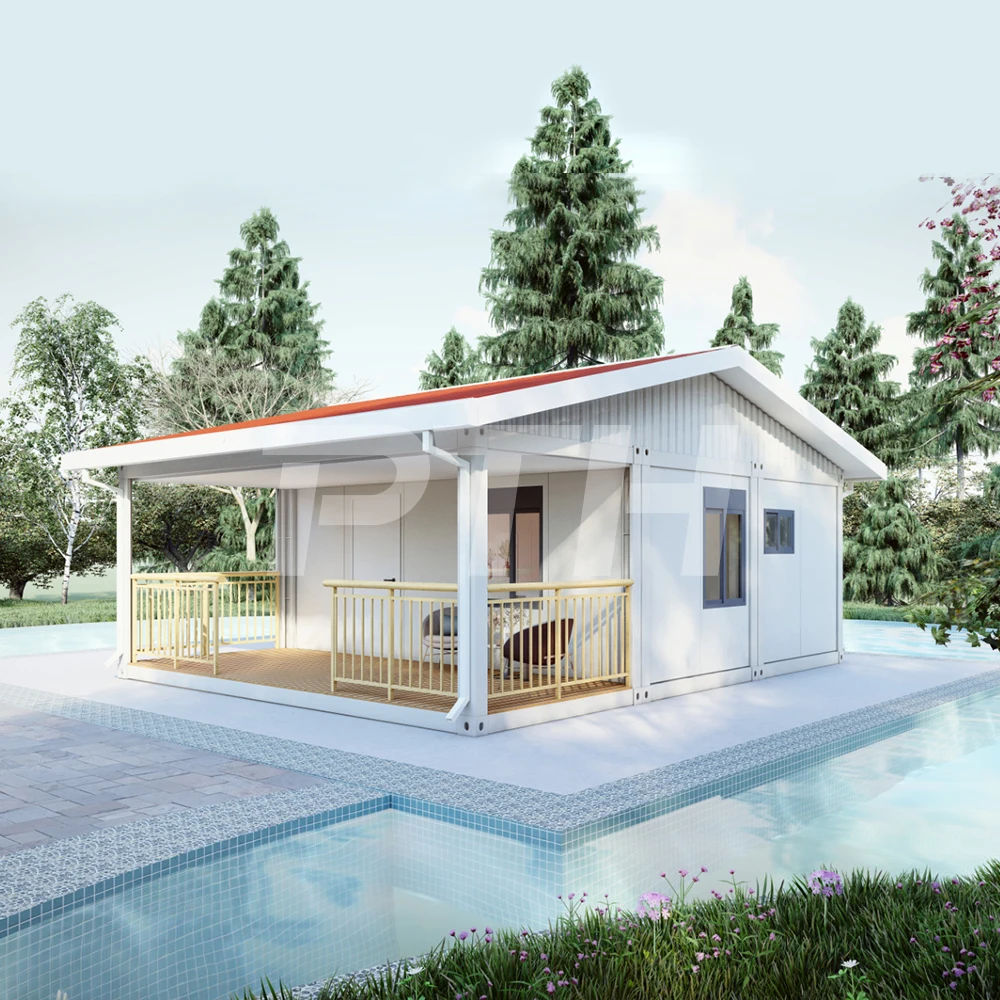 PTH Fully Furnished Container Homes 40 feet modern style prefab container house