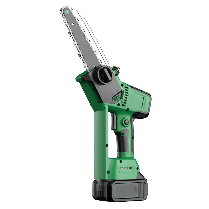 8-inch Lithium Chain saw Brushless small handheld chain saw suitable for felling trees and logging