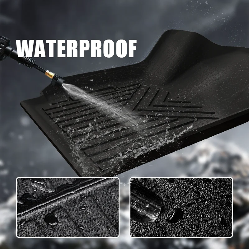 All Weather Car Mats Waterproof Non-slip Car Floor Mat for Hyundai Custo 3D TPE Carpet Car Interior Accessories