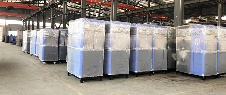 Pellet boiler package