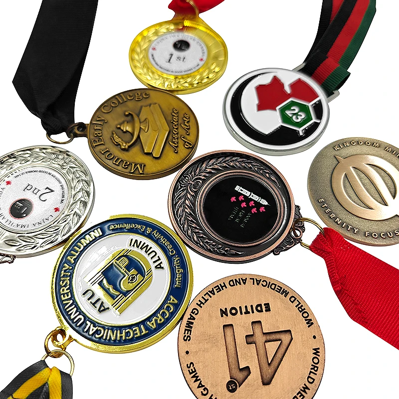 Sport Award Plaque Custom Made 3D Honor Metal sports medals