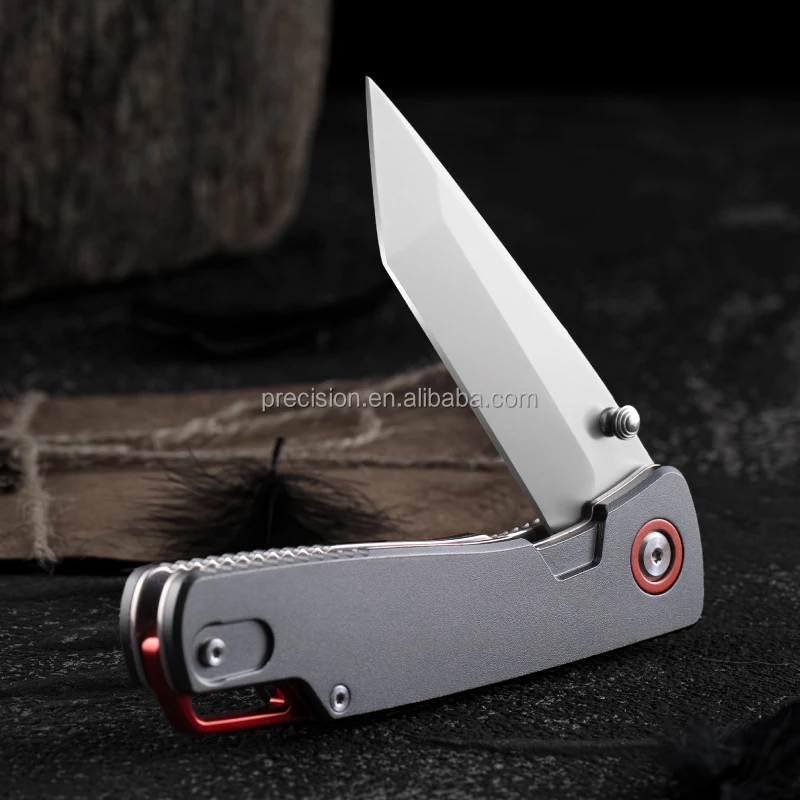 Карманный складной нож из алюминиевого сплава 9Cr18