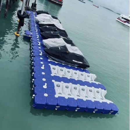 2023  hot sale   Grey Modular Floating Docks Marine Docks Boat Docks for Lakes for sale