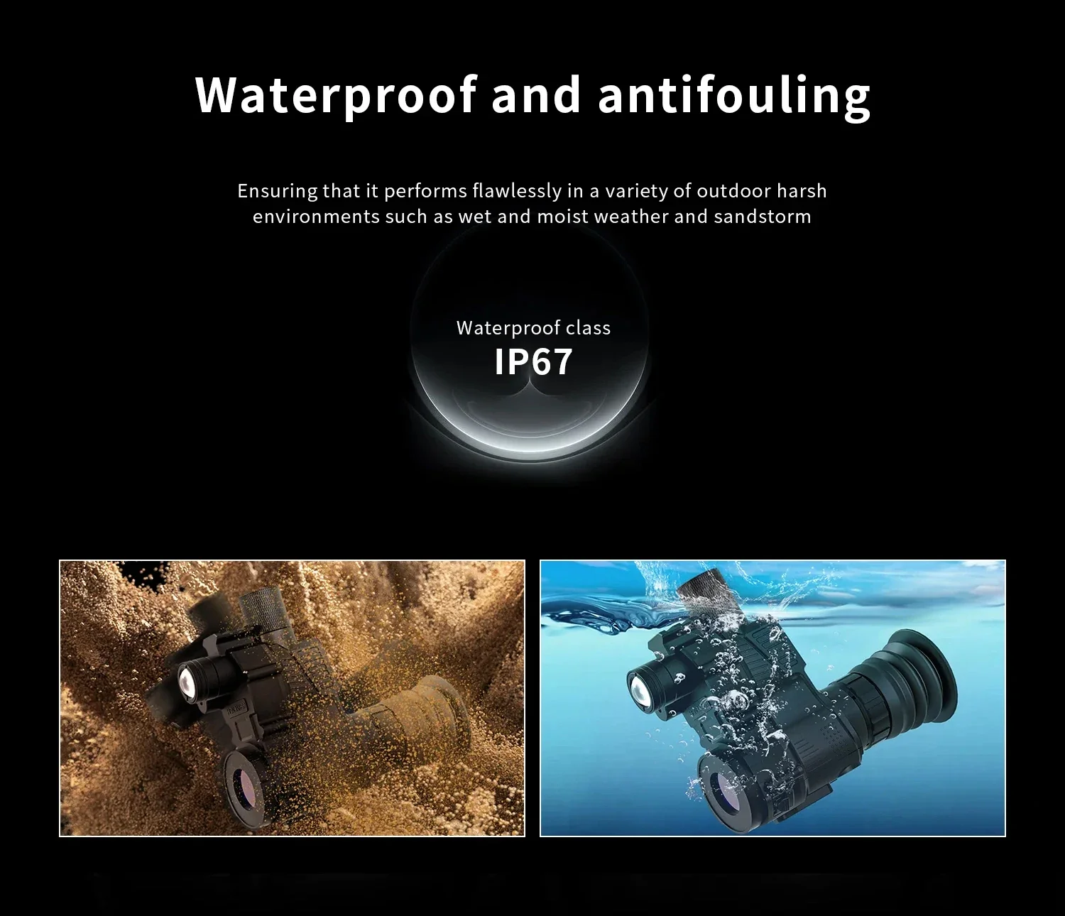 LASERSHOT New IR Thermal Digital Telescope Night Hunting 1920*1080 CMOS SENSOR Infrared Optical 3X  WIFI monocular Night Vision