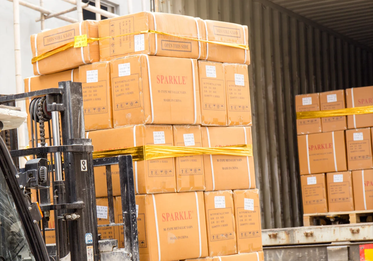 Sparkle Brand High Quality Pure Gold Pure Silver Metallic Yarn for Embroidery