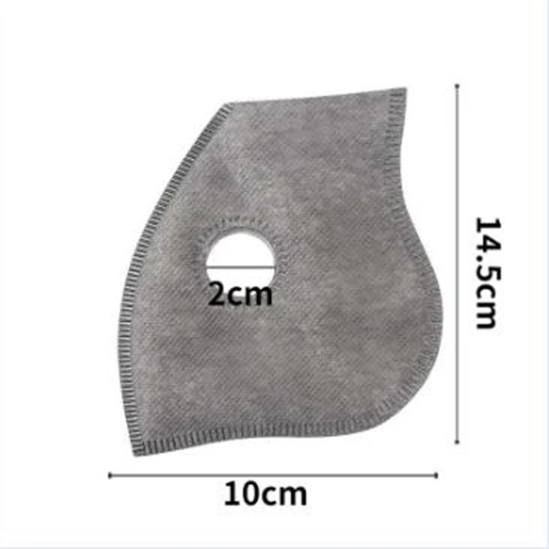 
Replaceable pm 2.5 filter activated carbon filter for cycle maskes filter Dustproof air Protection bike shield bicycle 