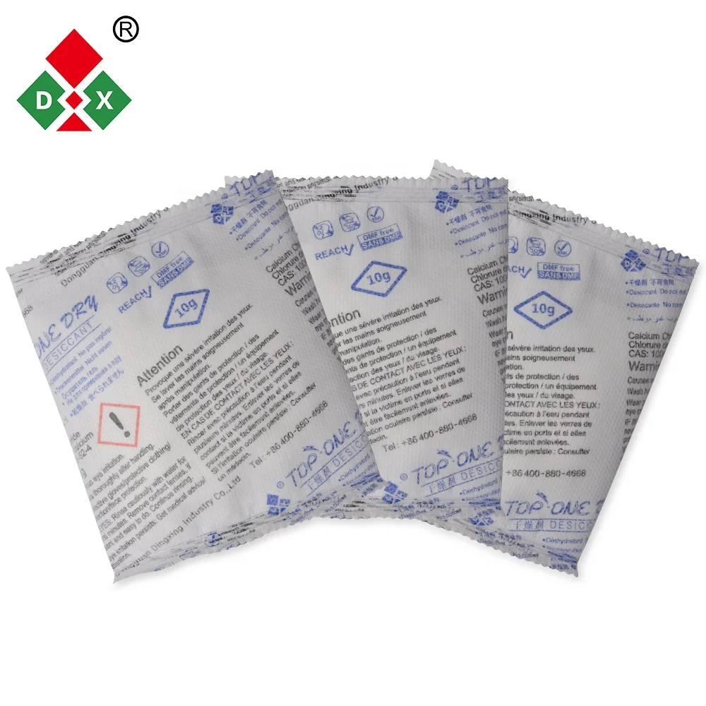 
Wholesale 5/10/25/100G Super Calcium Choride Humidity Control Super Dry Desiccant for Garment  (62160497525)