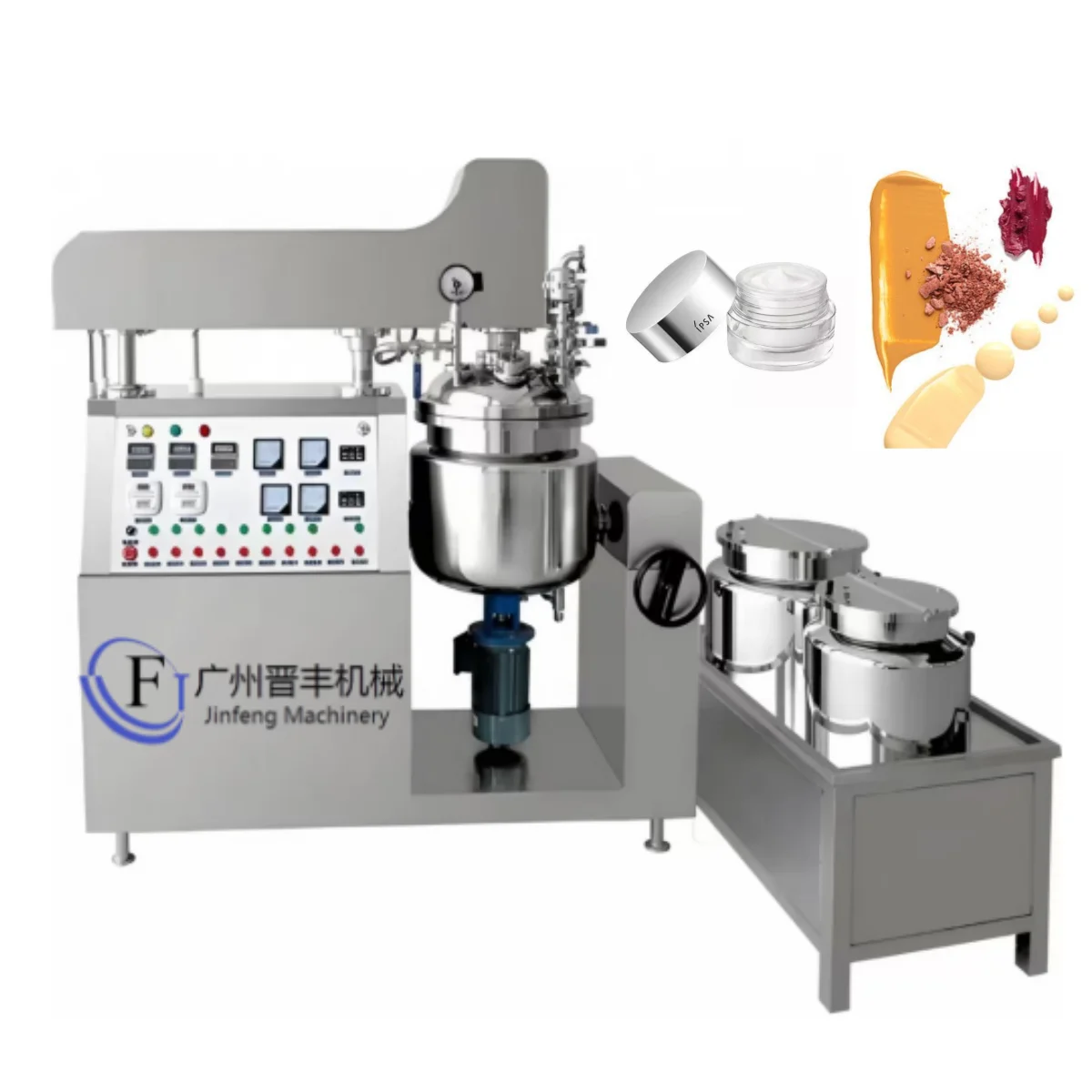 Jinfeng Lab Ice Cream Emulsifier Small Lotion Mixer Cosmetic Machine For Lab Use