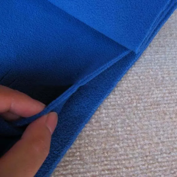 custom cheap polar fleece scarf winter worm polarfleece scarf