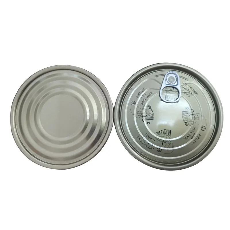 307 83mm Easy Open Ends Tin Lids Manufacturer Wholesale Tinplate EOE Can Lid