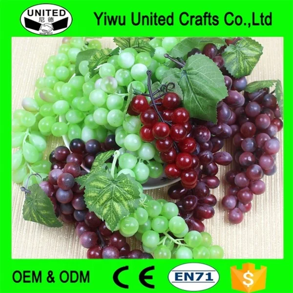 Artificial fruits decorative artificial grapes fake grapes plastic grapes