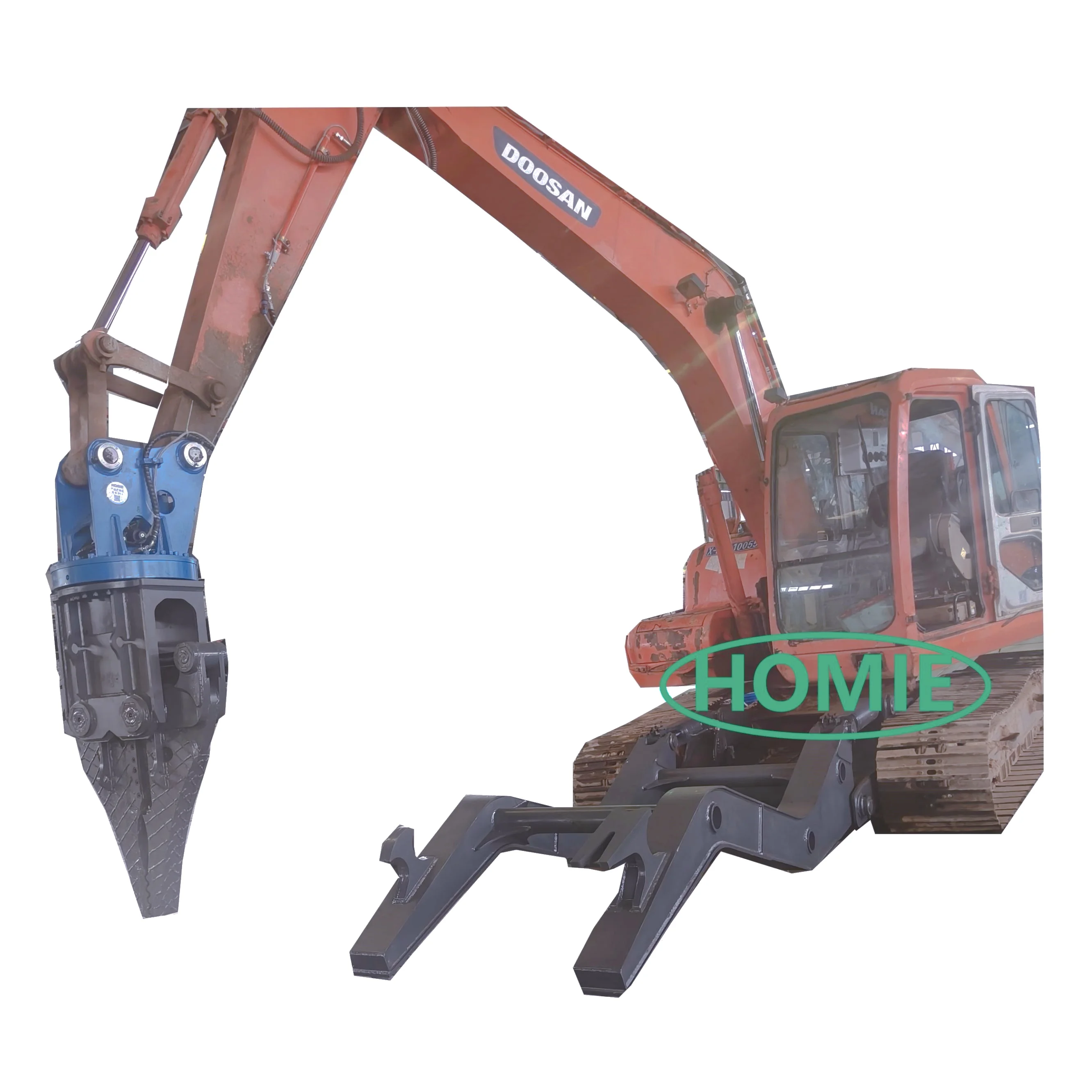 14ton 22ton Excavator Installed High-efficiency Hydraulic Scrap Car Pincer for Dismantling and Recycling Old Cars