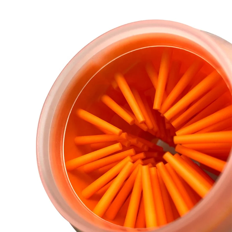 
Wholesale Three Color Styles Portable Foldable Pet Dog Paw Cleaner Cup Dog Paw Wash Pet Foot Washing Cup 