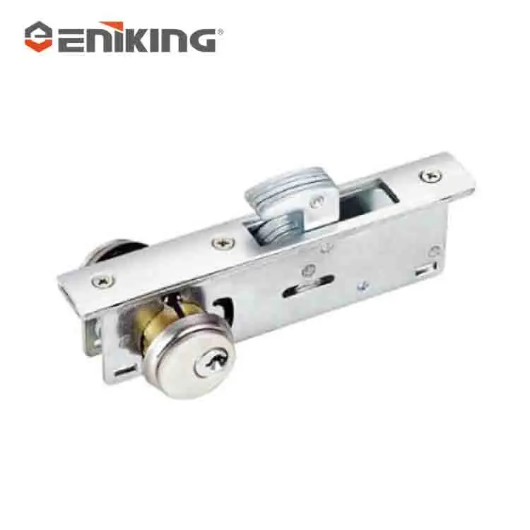 High Quality Aluminum Alloy Backset Hook Bolt Mortise Lock Adjustable Mortise Hook Lock Glass Door Lock Set