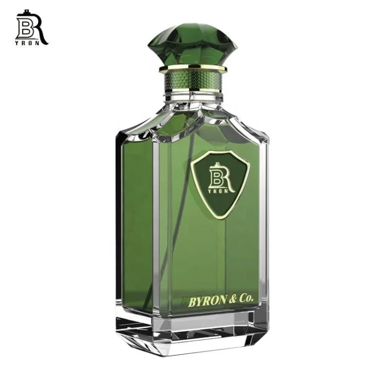 Byron Factory Price Custom Made 30ml 50ml 100ml Square Atomizer Spray Luxury Glass Perfume Bottle