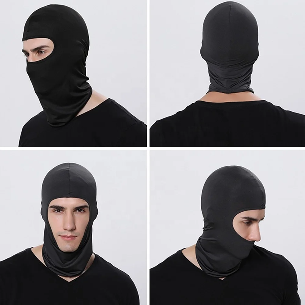 Motorcycle Face Mask Cycling Balaclava Full Cover Face Mask Hat Balaclava Ski Neck Summer Sun Ultra UV Protection Thin Hot