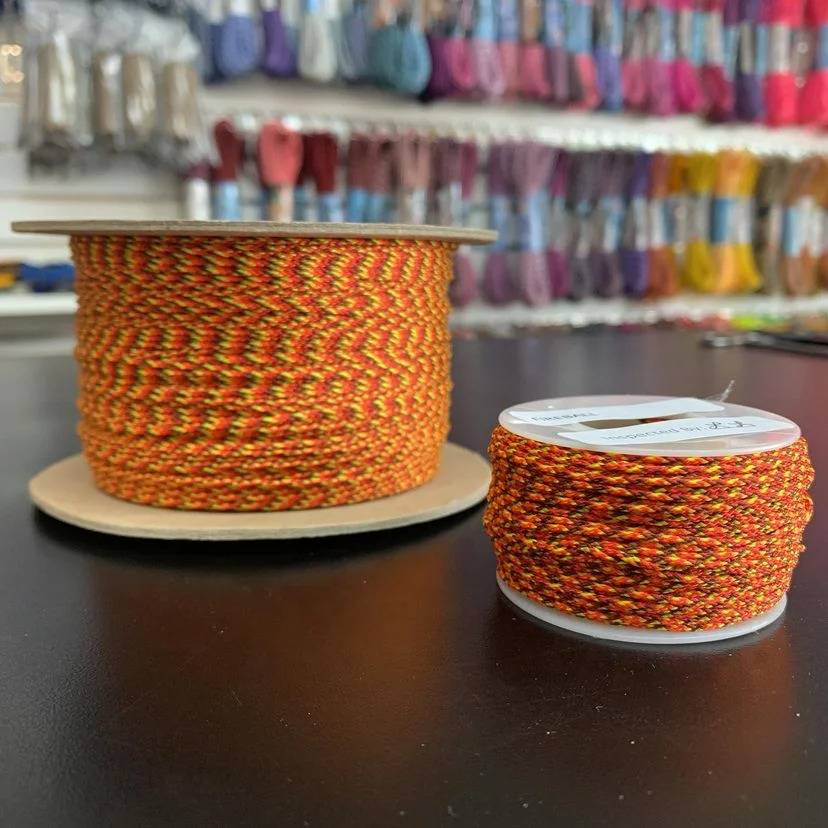 Wholesales braided 3 strands 7 strand survival Paracord 550 4mm 2mm 3mm 5mm polyester Parachute Cord 750 Lbs nylon rope