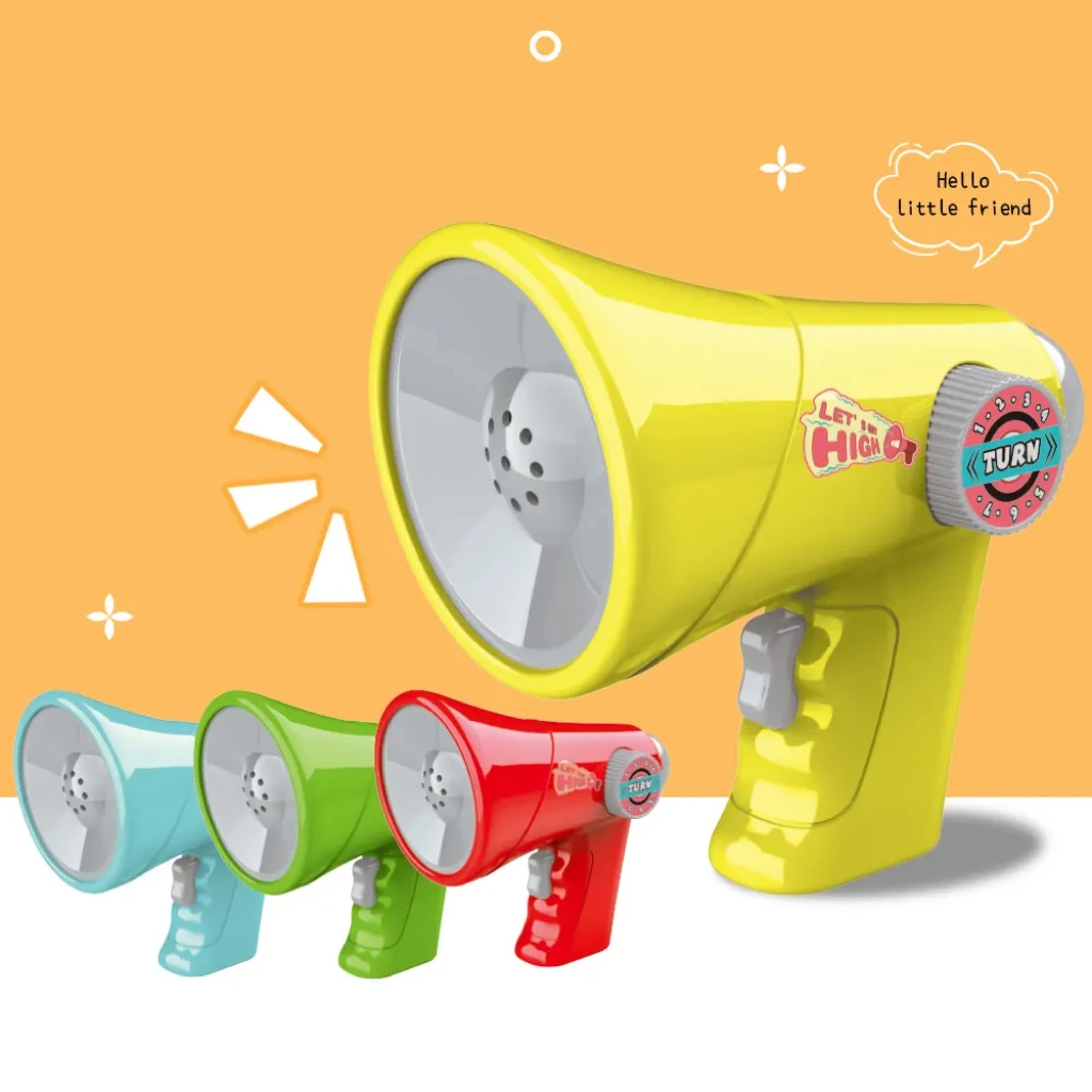 Voice Changer Megaphone with LED Lights Sound Effects Kids Voice Changer Toy for Kids
