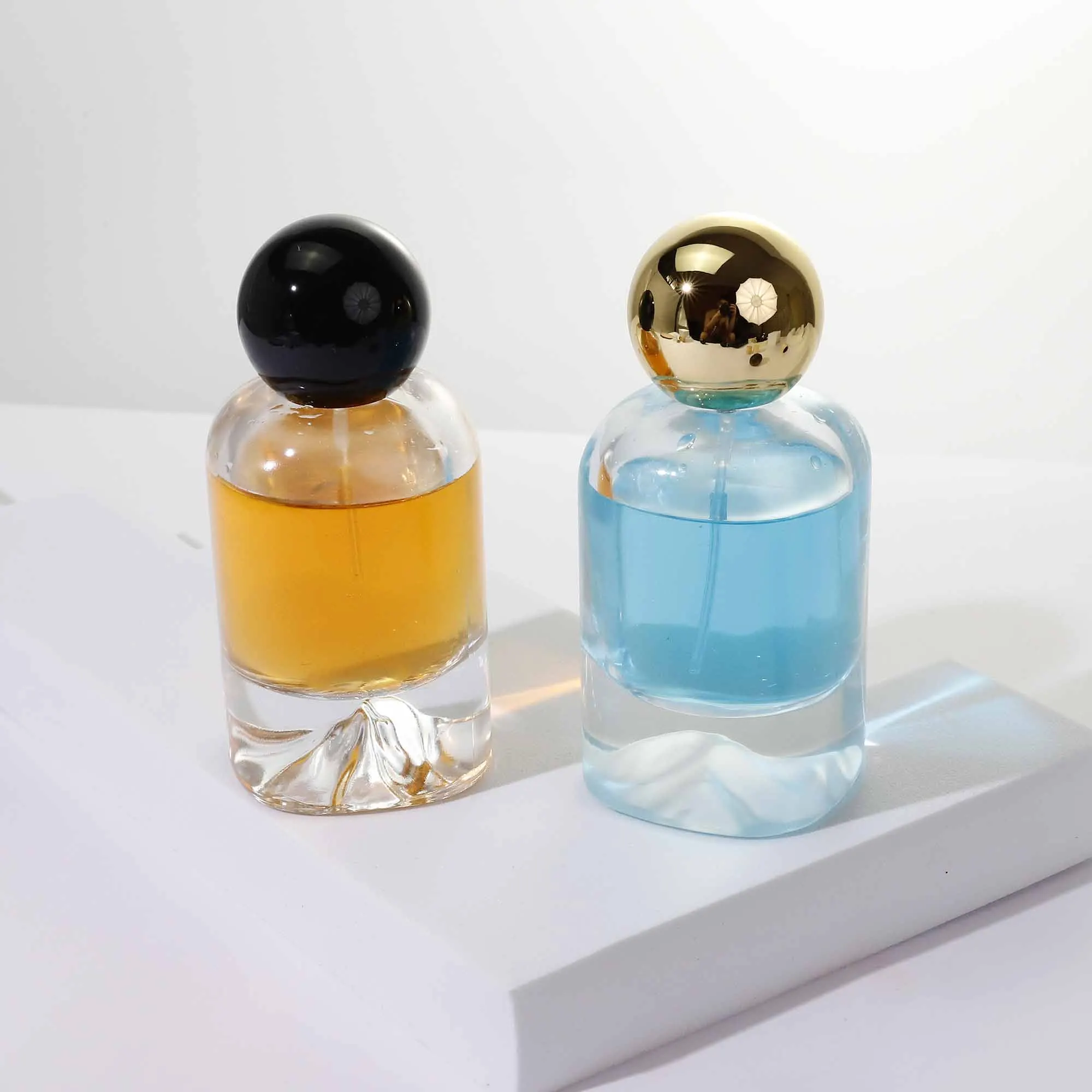 Perfume Bottle At The Base Of The Volcano 30ml 50ml 100ml Customizable Glass Bottle