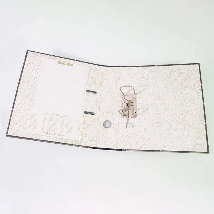 Office Supplies Wholesaler Customized Folder Clip Paper File Folder A4 Size A4 Box File Lever Arch File