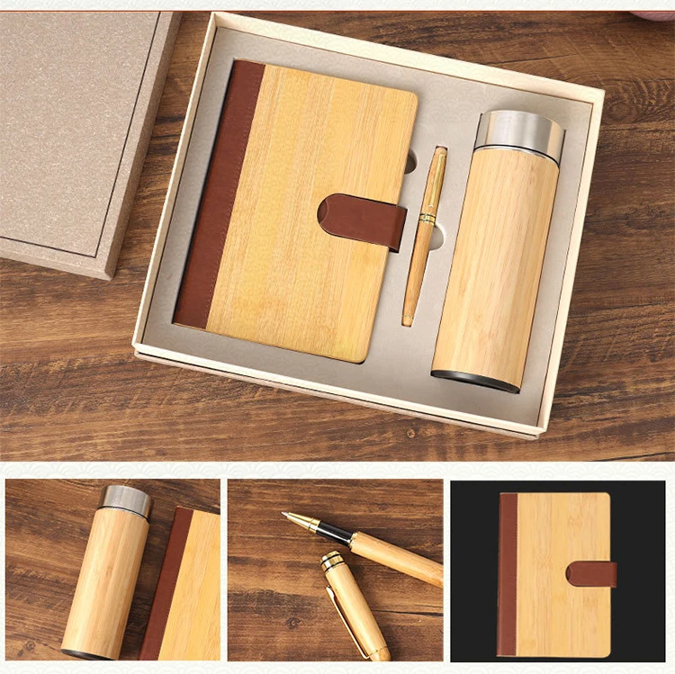 Stationery classical Christmas luxury promotional men business corporate Umbrella notebook pen business gift